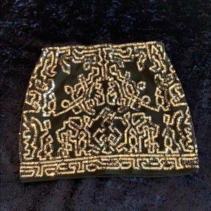 Clothing: Sequence mini skirt